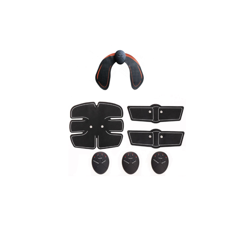 Set electrostimulator 5in1 pentru tonifiere si intretinere musculara