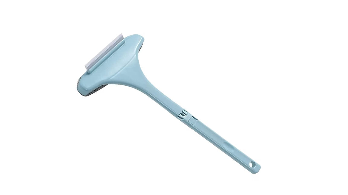 Perie curatare ferestre si racleta 2 in 1, multifunctionala