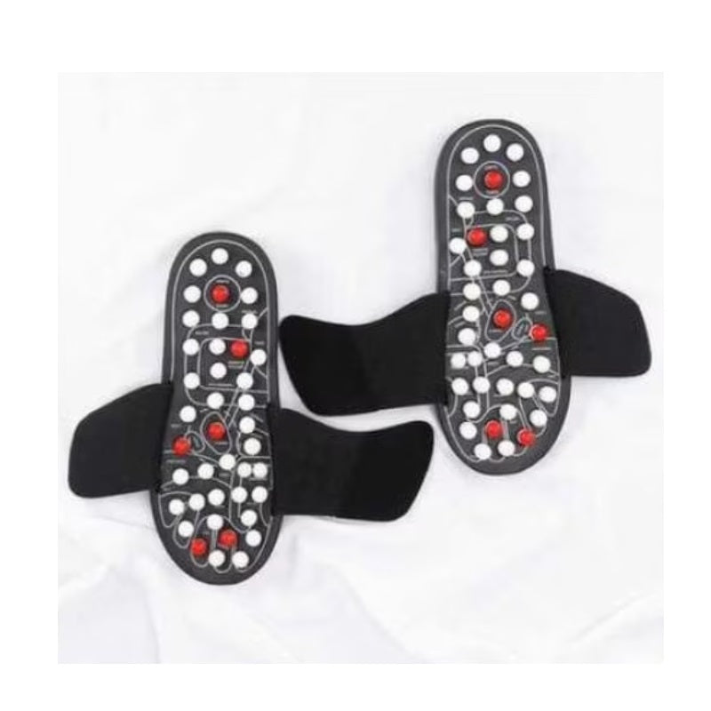 Papuci reflexoterapie cu arcuri de masaj, 82 puncte stimulare