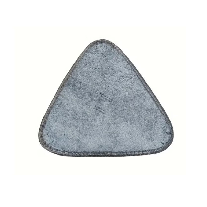 Rezerva pentru mop triunghiular, reglabila, rotire 360°, microfibra – Albastru