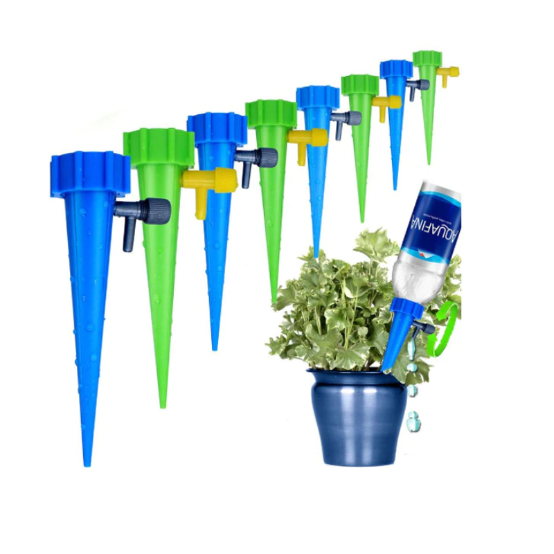 Set 12 picuratoare cu valva pentru irigare automata plante