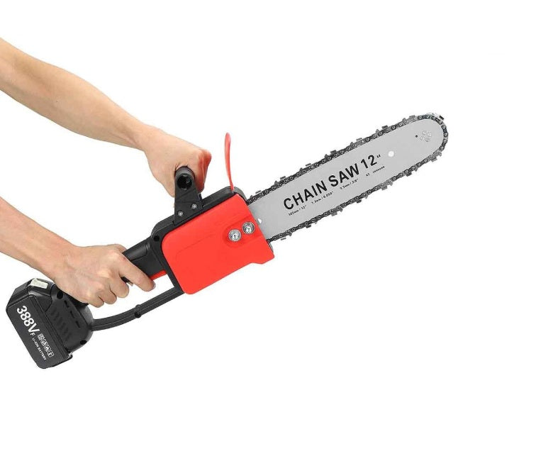 Motofierastrau Electric 1200W, Drujba 12 inch, 1 Acumulator 48V, 4800 rpm