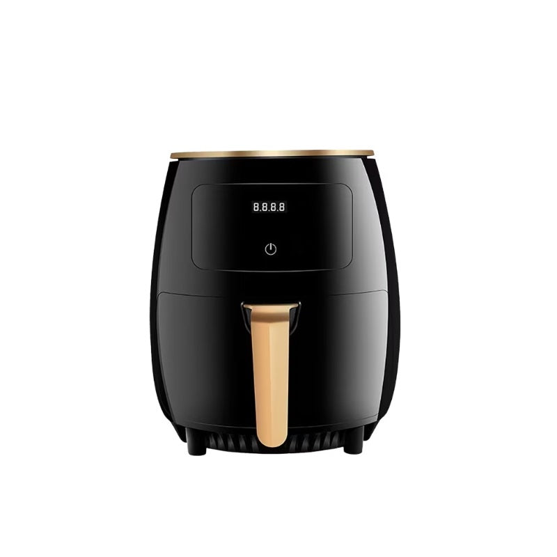 Friteuza Electrica cu Aer Cald si Afisaj Digital, 6L, 2400W, Negru