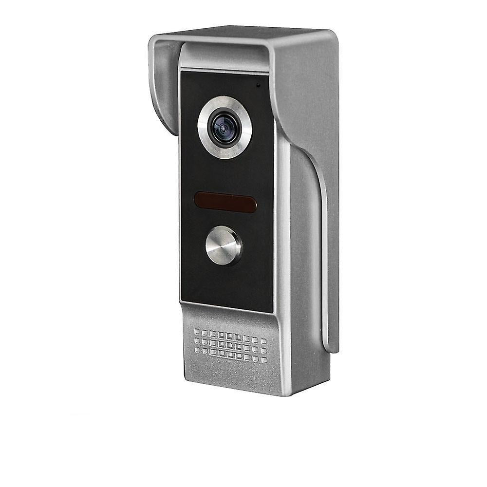 Videointerfon 7” cu unitate exterioara aluminiu si comunicare