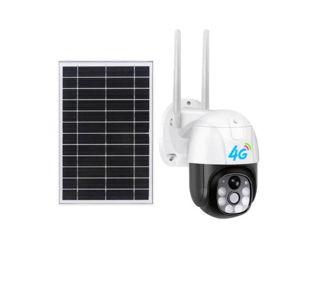 Camera de Supraveghere Solara 4G cu Slot SIM, Senzor de Miscare si Control la Distanta