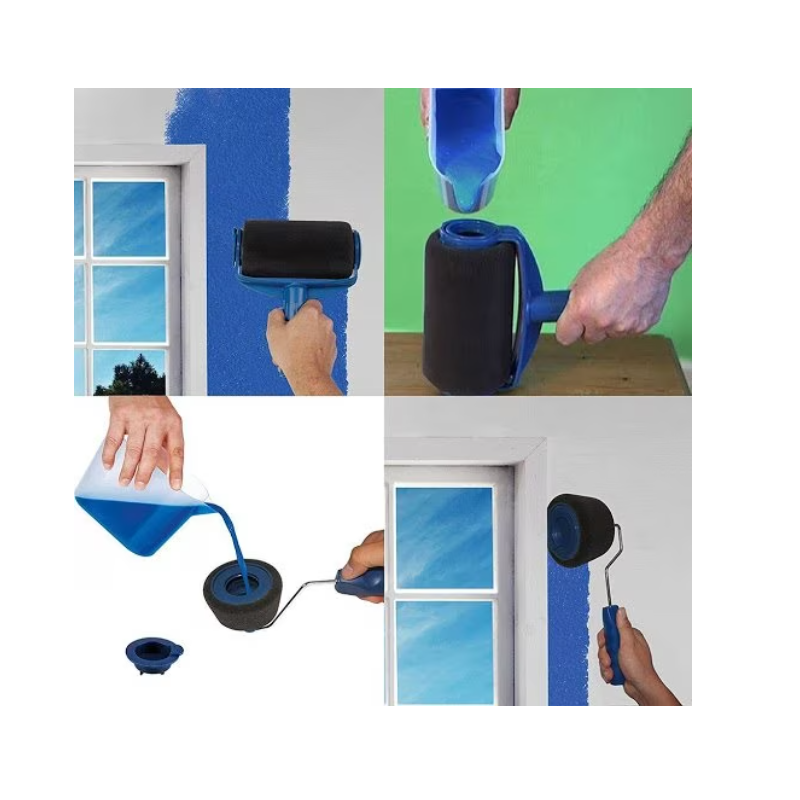 Set Trafalet cu Rezervor si Brat Extensibil, 700 ml, Albastru