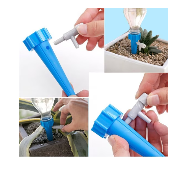 Set 12 picuratoare cu valva pentru irigare automata plante