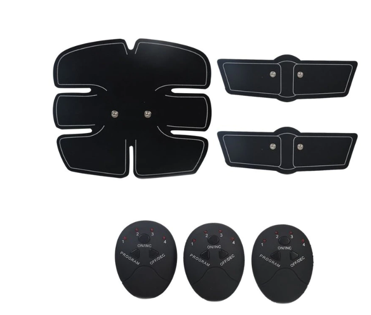 Set electrostimulator 5in1 pentru tonifiere si intretinere musculara