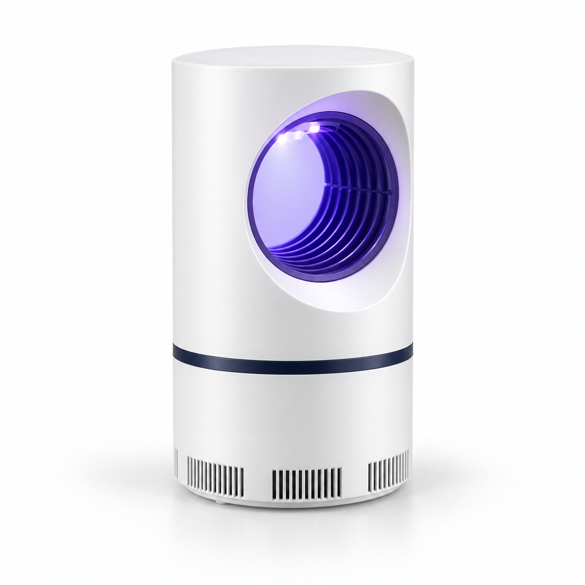 Lampă UV Anti-Țânțari și Insecte cu Ventilator Silențios, Alimentare USB