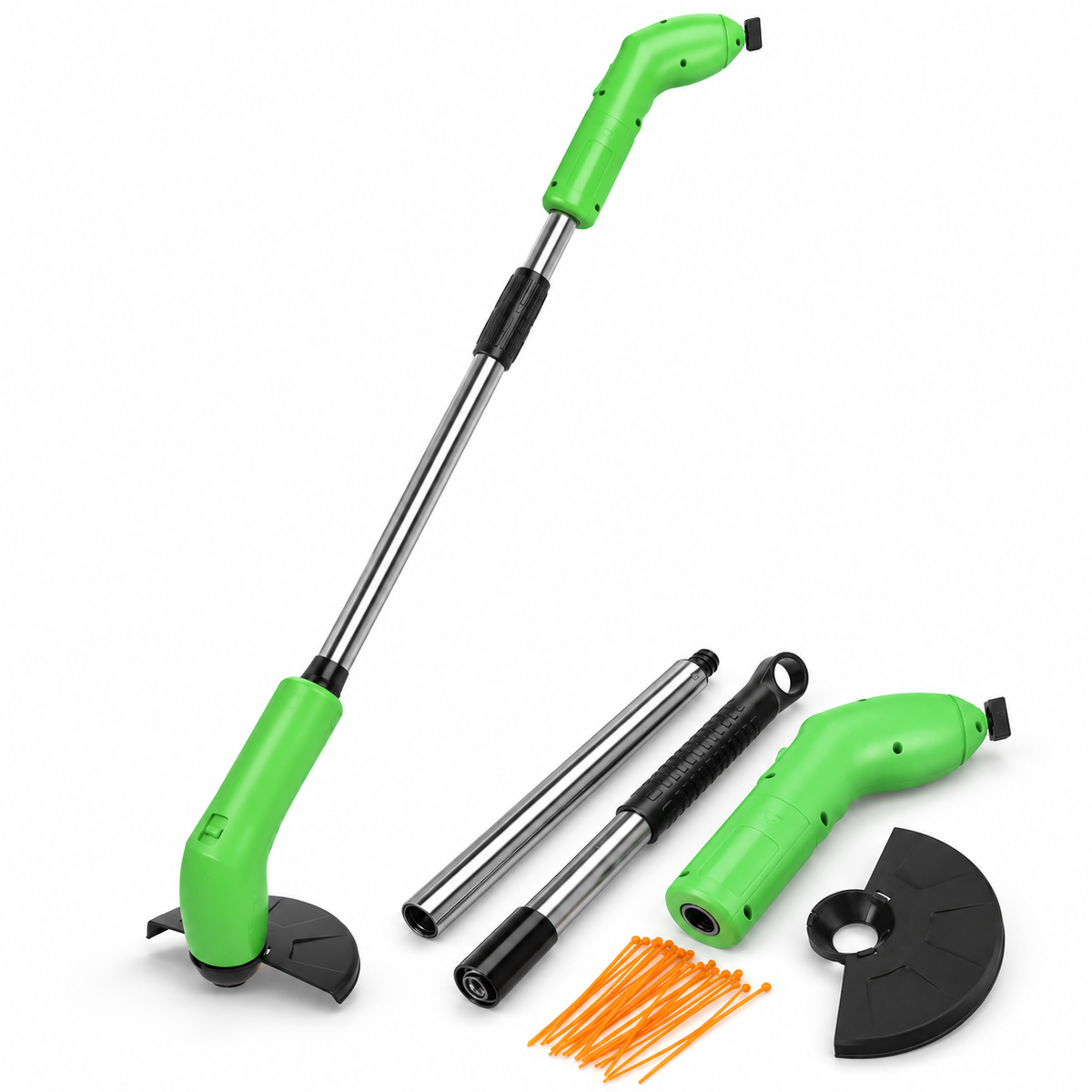 Mini Trimmer Electric pentru Gazon, Fără Fir – Mâner Extensibil și Design Ergonomic