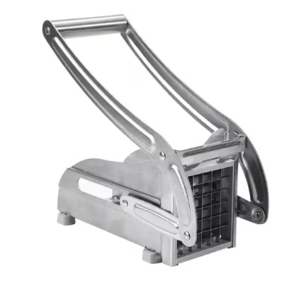 Aparat din otel inoxidabil pentru felierea cartofilor, cu doua site