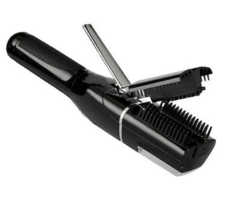 Aparat de tuns varfuri par, cu accesorii si geanta, negru