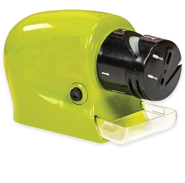 Dispozitiv electric pentru ascutit cutite, foarfece si unelte – cap detasabil, usor de folosit