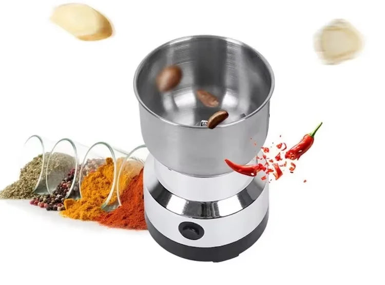 Râșniță Electrică pentru Cafea si Condimente uscate 200W, Capacitate 100g, Lame din Oțel Inoxidabil, Design Compact pentru Bucătărie