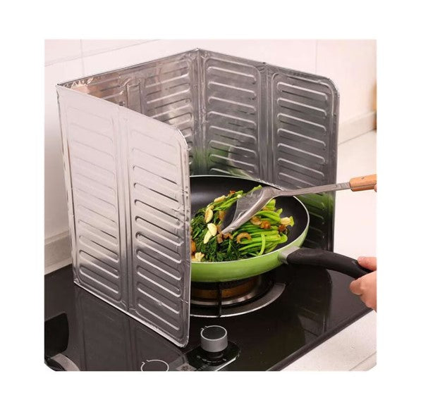 Set protectie pentru aragaz, 2 bucati, aluminiu, 33x85 cm, design cactusi