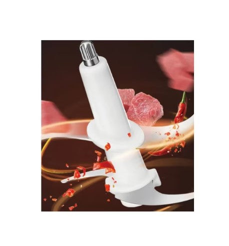 Tocator electric 300W, bol inox 2L, 2 viteze, 4 cutite