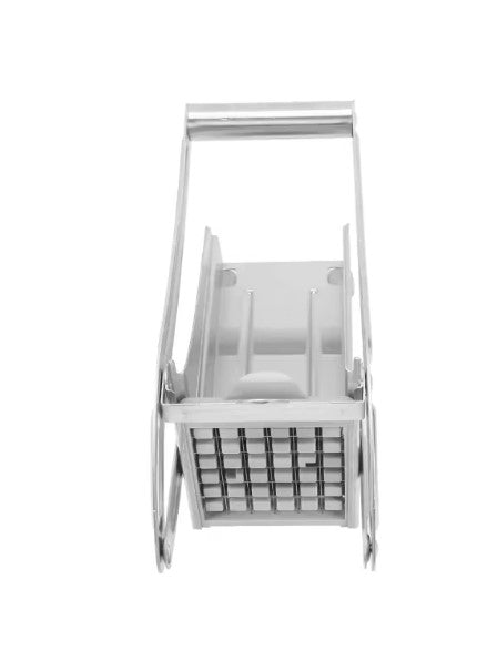 Aparat din otel inoxidabil pentru felierea cartofilor, cu doua site