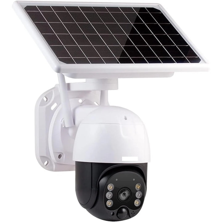 Camera de Supraveghere Solara 4G cu Slot SIM, Senzor de Miscare si Control la Distanta