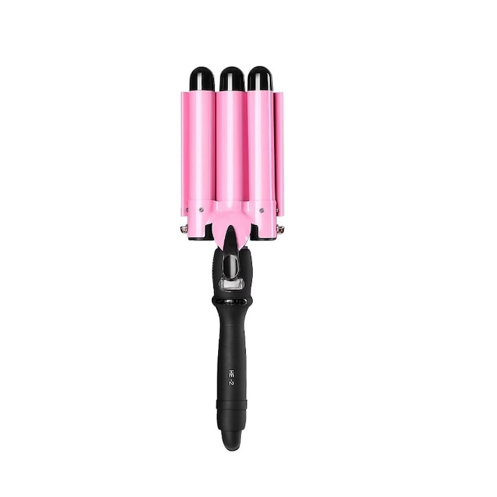 Ondulator triplu 25 mm pentru bucle lejere, efect de valuri „S”