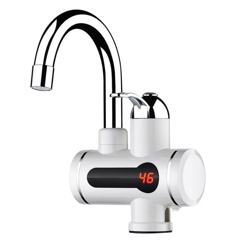 Robinet electric instant cu afișaj digital – soluție rapidă pentru apă caldă