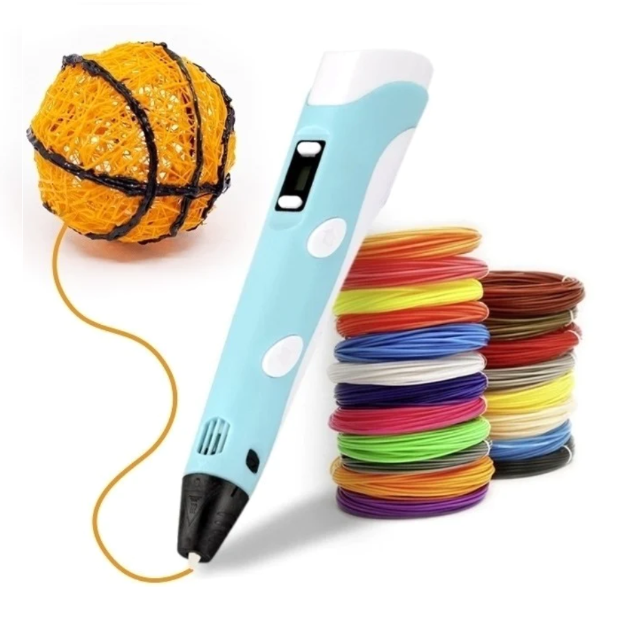 Creion 3D cu afisaj LCD si incarcare USB pentru desen tridimensional