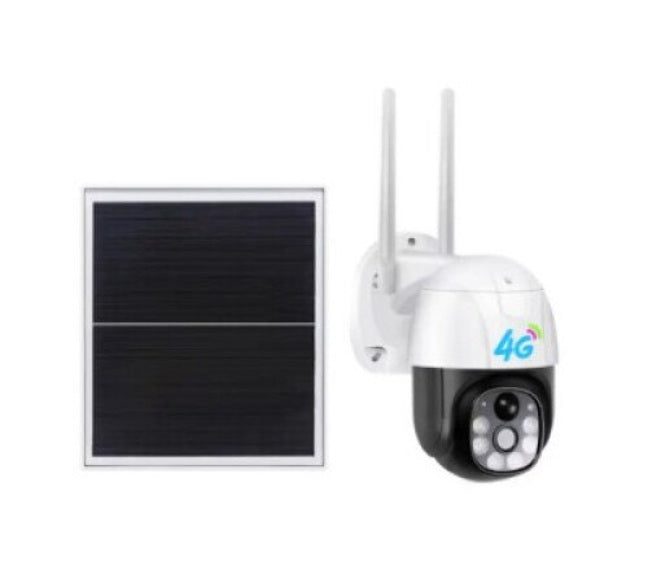 Camera de Supraveghere Solara 4G cu Slot SIM, Senzor de Miscare si Control la Distanta
