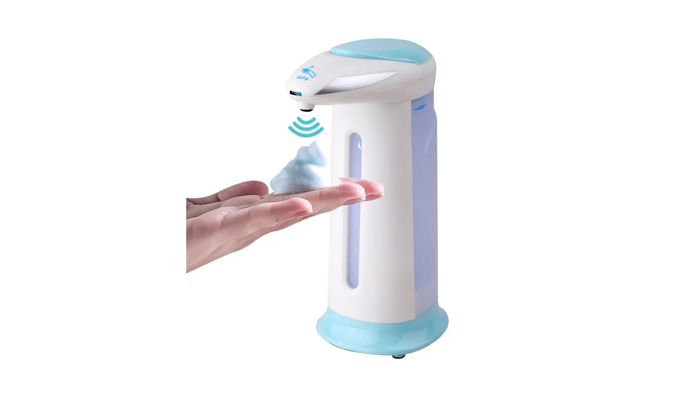 Dozator sapun lichid cu senzor automat, 400 ml – igienic, baie si bucatarie