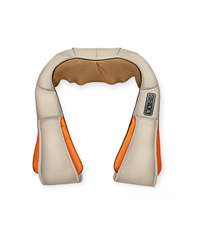 Aparat de masaj electric pentru gat, spate si corp, cu incalzire si intensitate reglabila