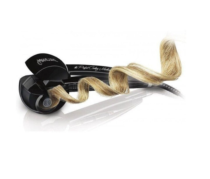 Ondulator de Par Perfect Curl, Ceramica, 3 Trepte, 230°C, Cablu Rotativ 2.7m