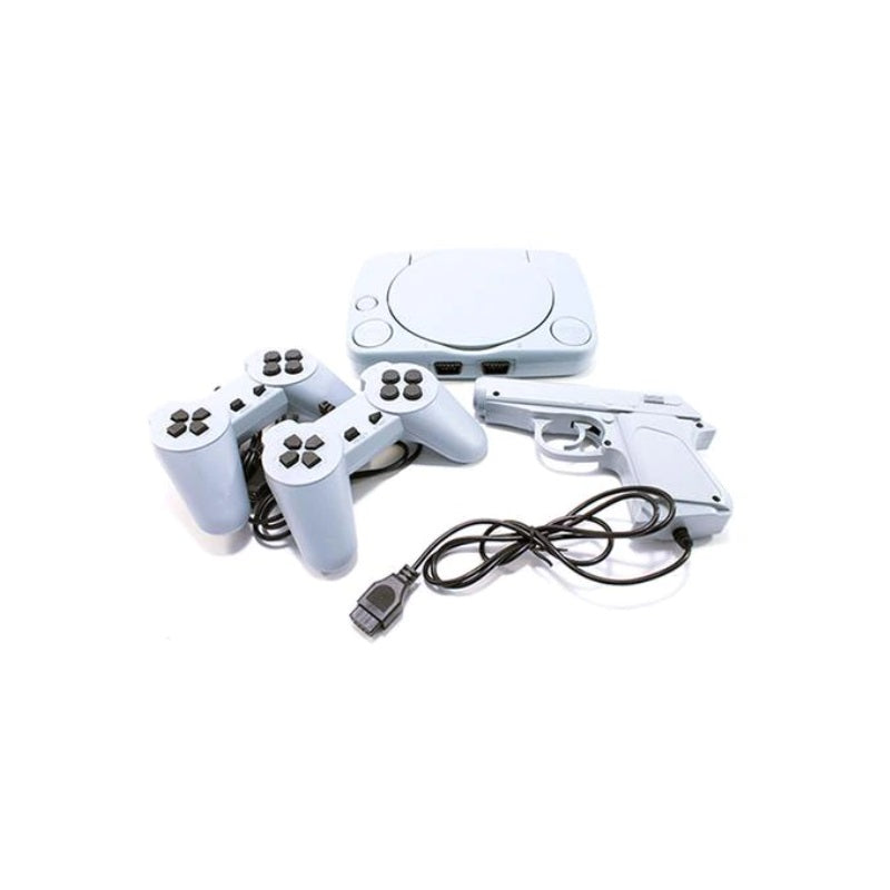 Consola Jocuri TV cu 2 manete si Pistol Memorie Interna Jocuri Clasice