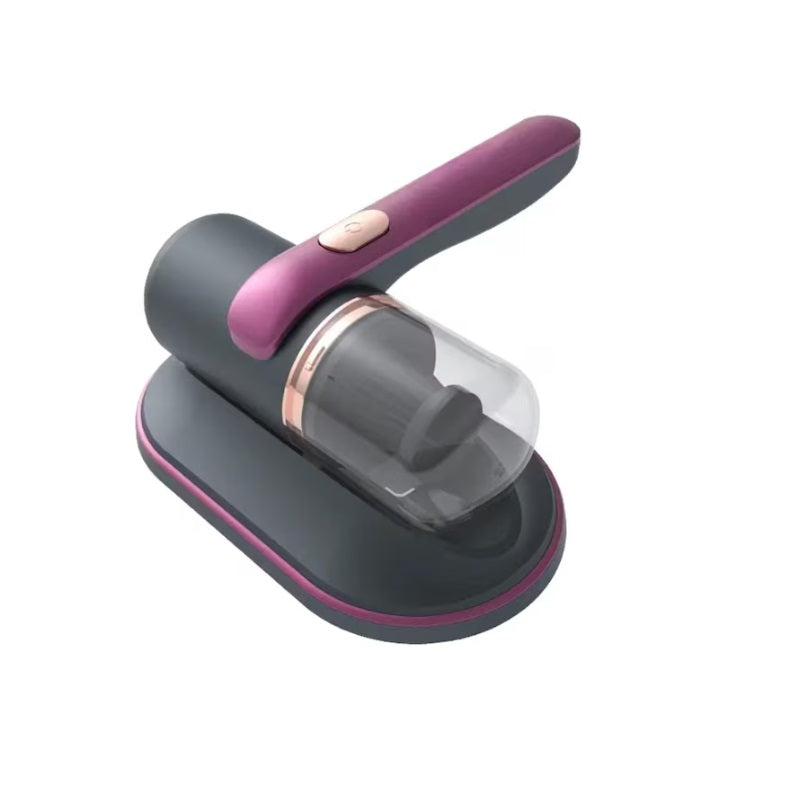 Aspirator de pat anti-acarieni, fara fir, 10000 vibratii/minut, mov, igienizare profunda