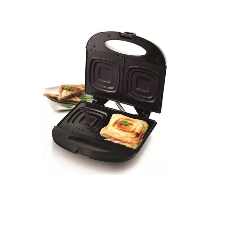 Aparat de sandwich-uri 2 felii, 700 W, placi antiaderente, depozitare verticala