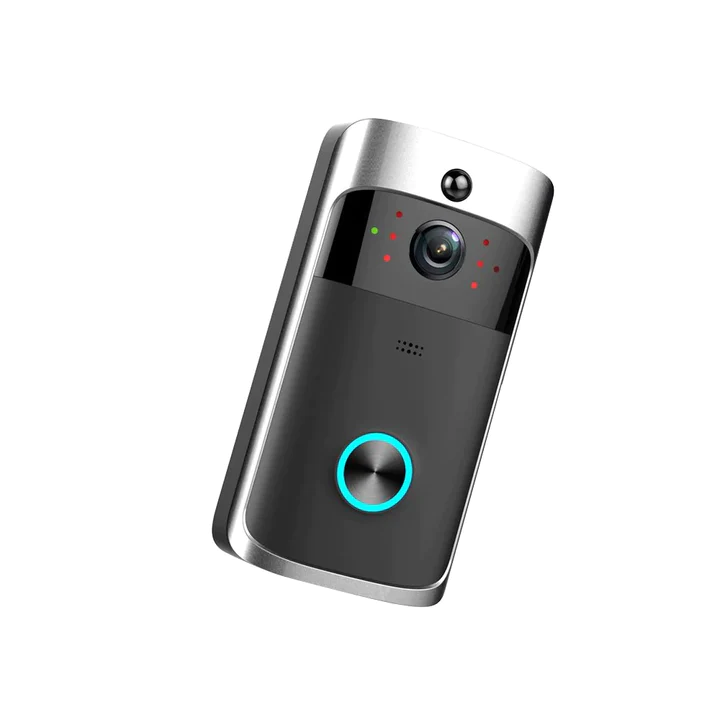 Sonerie inteligenta wi-fi cu camera 720P, detectie miscare, vizibilitate nocturna