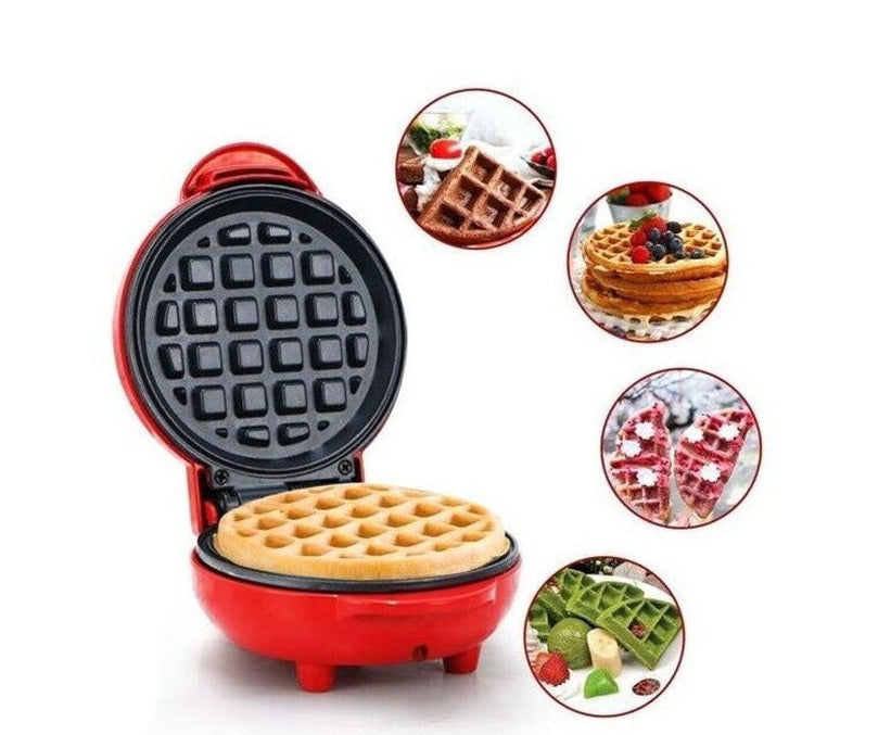 Aparat Mini pentru Vafe 450W – Portabil si Rapid