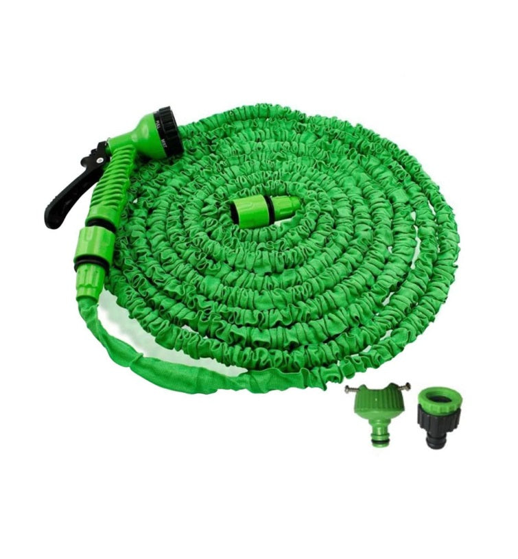 Furtun gradina extensibil 60m, 7 moduri pulverizare, latex dublu rezistent