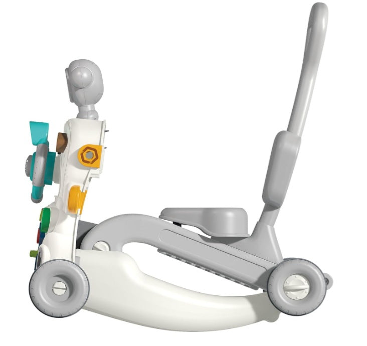 Premergator si antemergator multifunctional 6 în 1 pentru copii – centru activitati, balansoar, trotineta