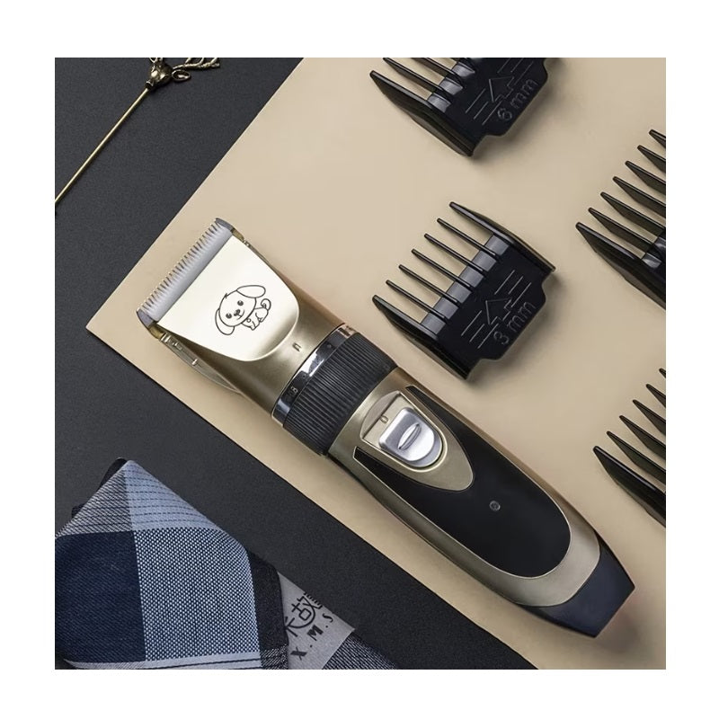 Masina de tuns animale de companie, zgomot redus, fara fir, 4 capete