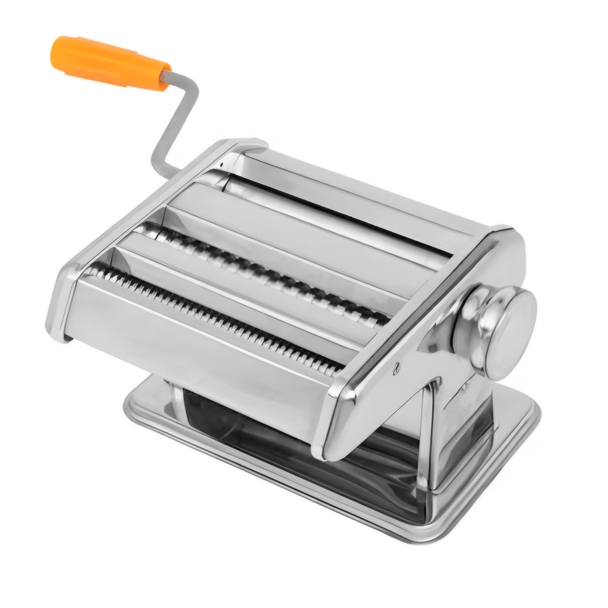 Masina manuala de facut taitei si paste, 6 trepte de grosime, taiere 2-6.5 mm, fixare pe masa, maner rotativ