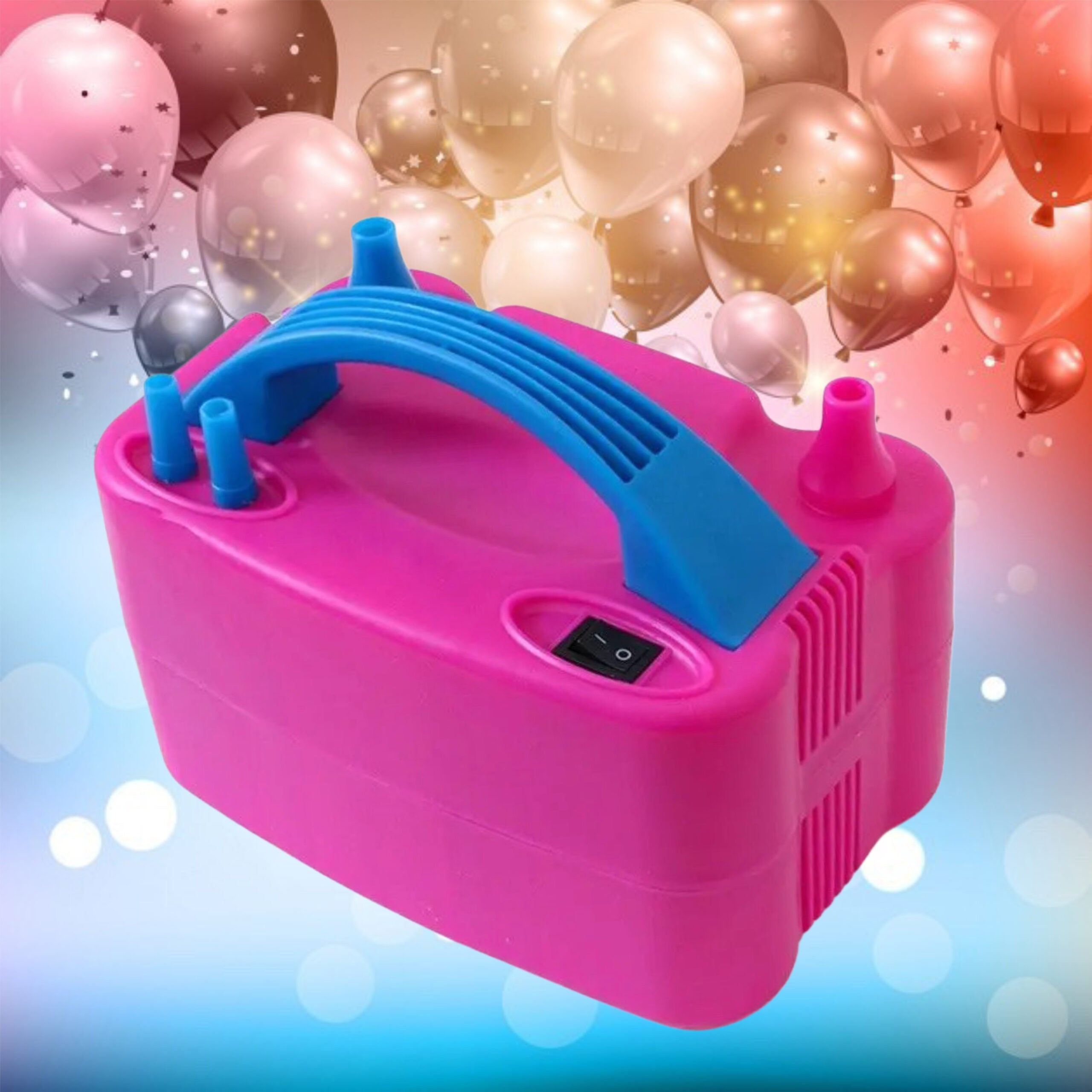 Pompa electrica profesionala pentru umflat baloane si obiecte gonflabile, 600 W, alimentare 220V