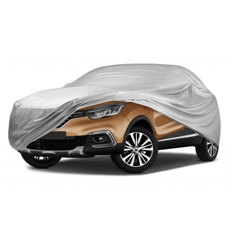 Prelata auto 530-550 cm, gri, rezistenta UV, dedicata masinii