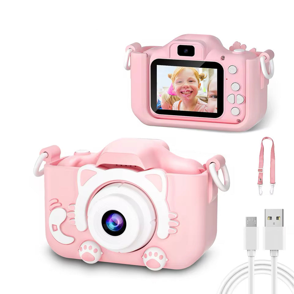 Camera Digitala pentru Copii cu Carcasa Silicon si Card 32GB