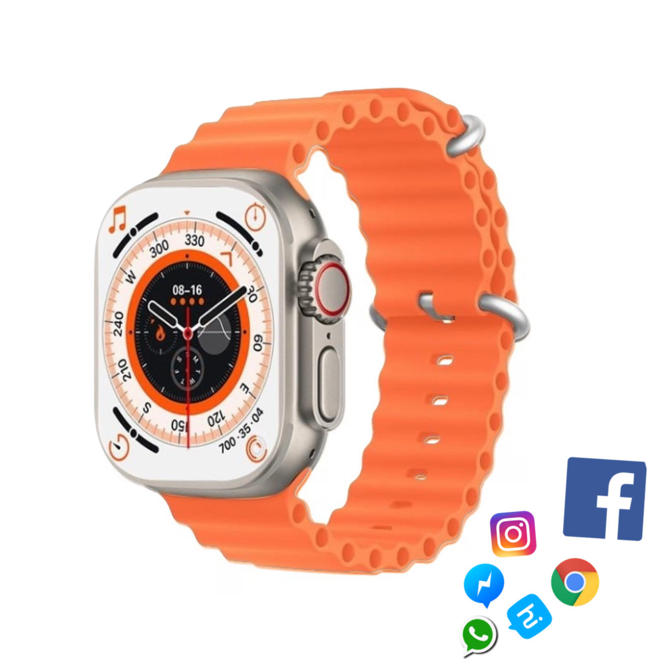 Ceas inteligent cu Monitorizare Sanatate Temperatura Cardiaca Oxigen Somn