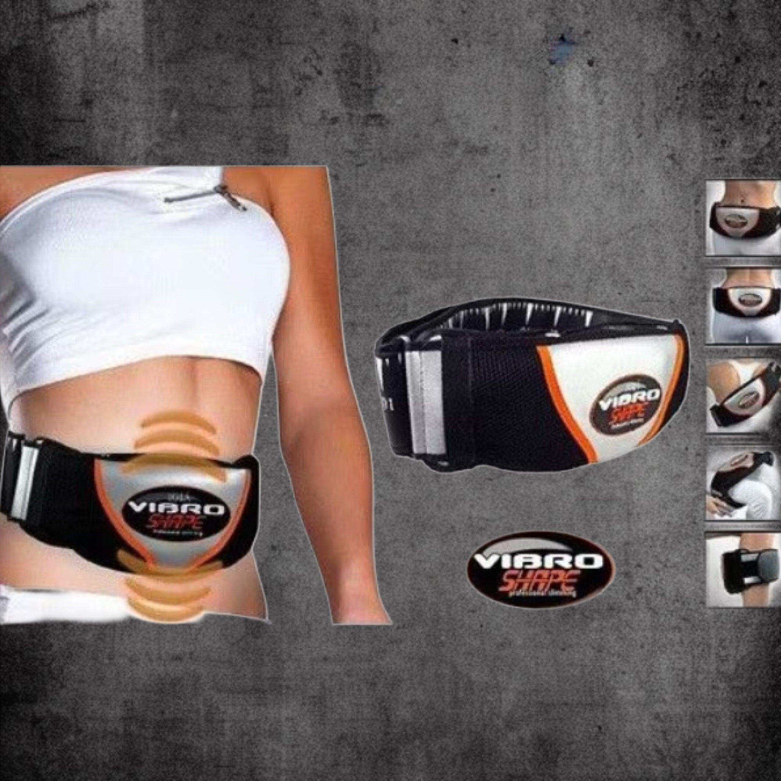 Centura cu vibromasaj pentru tonifiere, masaj si incalzire, 5 programe, 3 viteze