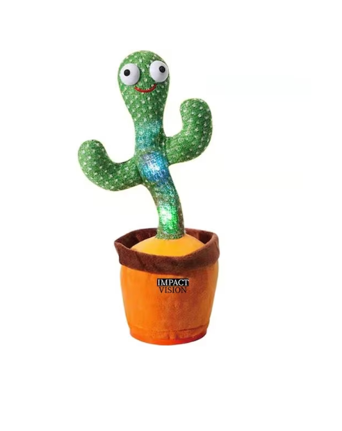Pachet Promo: 2 X Jucarie interactiva cactus, vorbitor si dansator