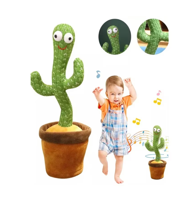 Pachet Promo: Jucarie cactus vorbitor si dansator + Joc cu ratuste pentru copii