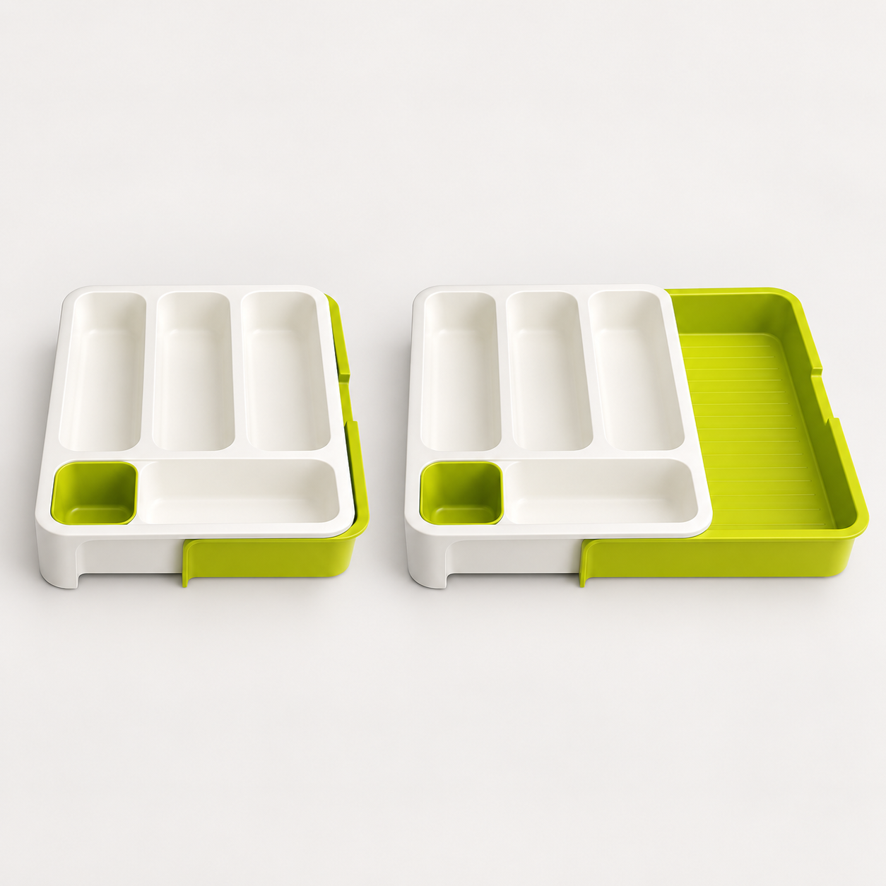 Organizator Extensibil pentru Sertar și Tacâmuri – 6 Compartimente, Reglabil până la 48 cm