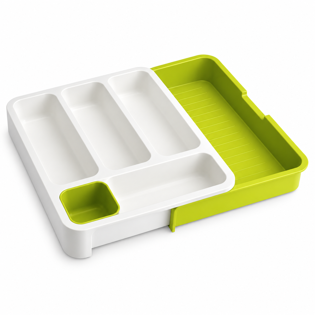 Organizator Extensibil pentru Sertar și Tacâmuri – 6 Compartimente, Reglabil până la 48 cm