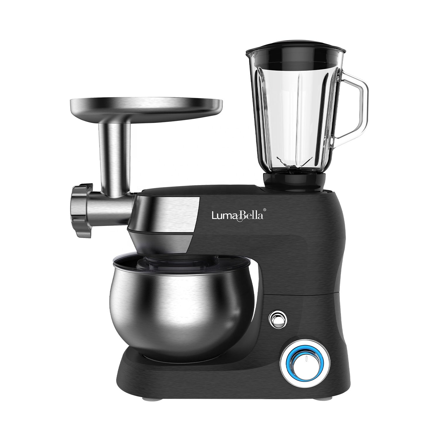 Robot de Bucătărie Multifuncțional SOKANY 1200W – Mixer Profesional, Blender, Malaxor, Procesator Alimente cu Bol din Oțel Inoxidabil