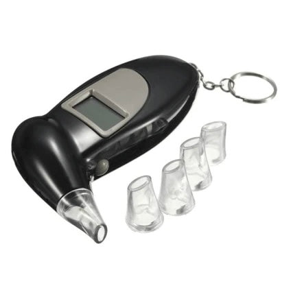 Alcooltest digital portabil + 4 capete de rezerva