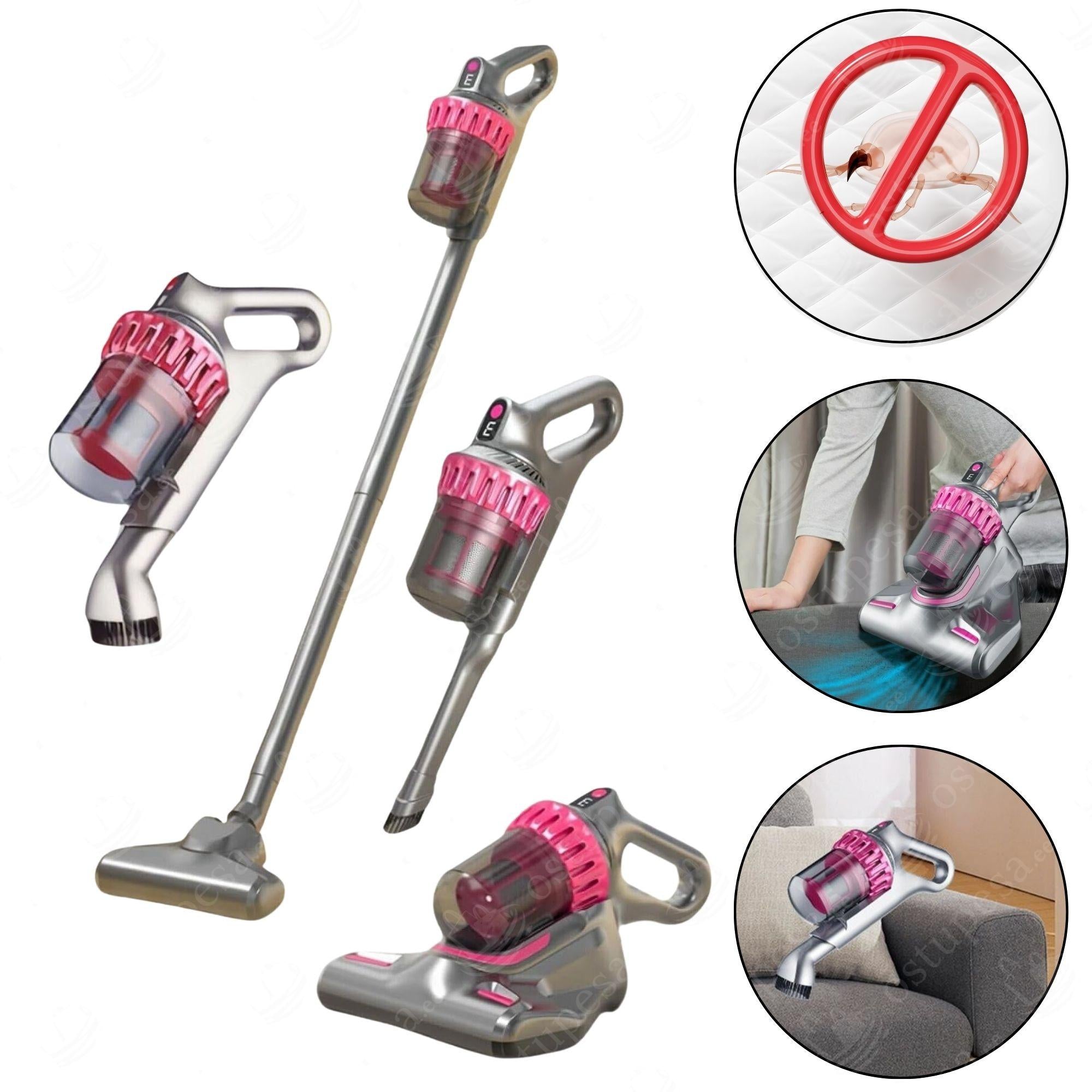 Aspirator vertical fara fir 3 în 1, motor digital 480W, autonomie 100 min